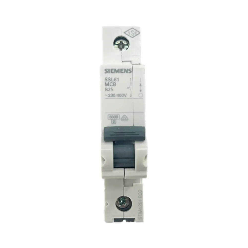  Siemens B Tipi 1x25a 6ka Otomatik Sigorta 5sl6125-6ya