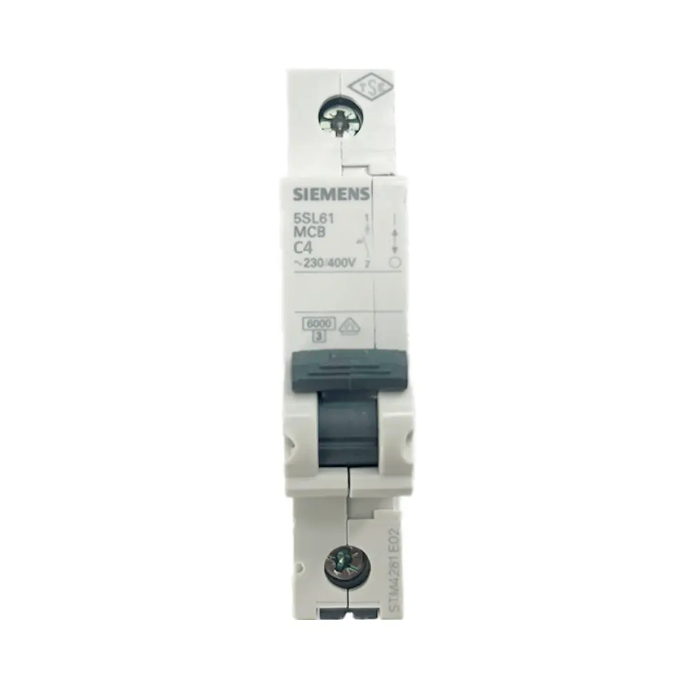  Siemens C Tipi 1x4a 6ka Otomatik Sigorta 5sl6104-7