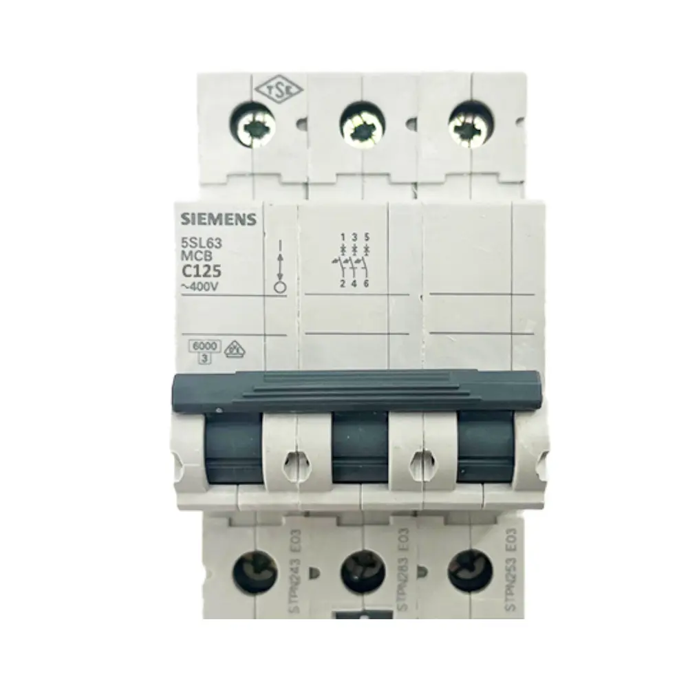  Siemens C Tipi 3x125a 10ka Otomatik Sigorta 5sp4392-7