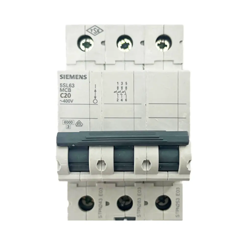  Siemens C Tipi 3x20a 6ka Otomatik Sigorta 5sl6320-7ya