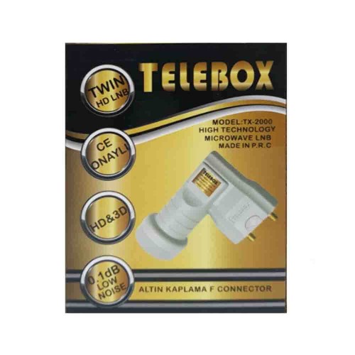 Telebox 2'li Lnb Full Hd TX-2000