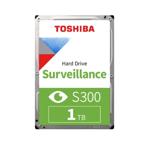 Toshiba 1TB 7/24 Güvenlik Harddisk 5700R SATA 64MB HDWV110UZSVA
