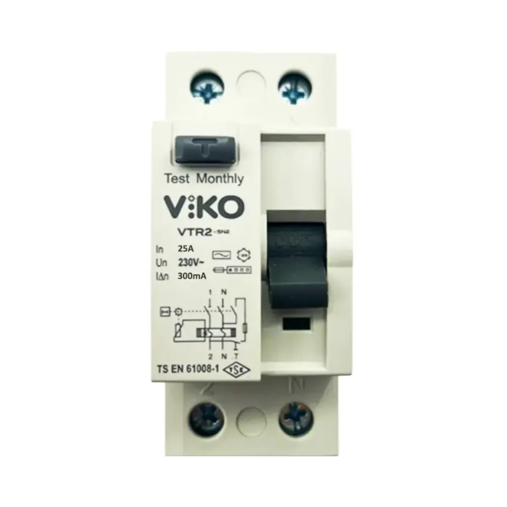  Viko 2x25a 300ma Kaçak Akım Rölesi Vtr2-25300