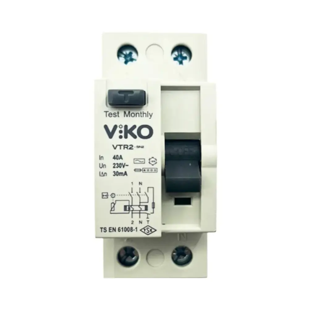 Viko 2x40a 30ma Kaçak Akım Rölesi Vtr2-4030