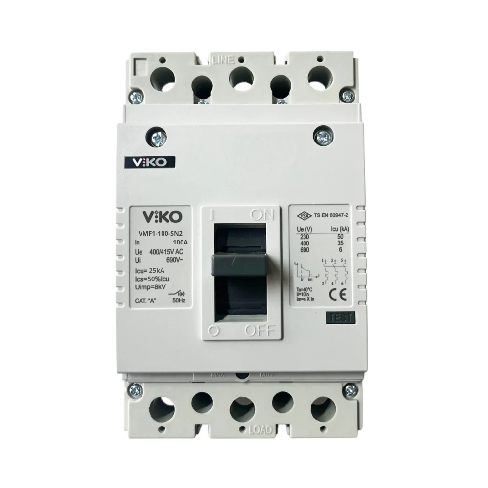 Viko 3x100a 25ka Sabit Kompakt Şalter Vmf1-100-sn2