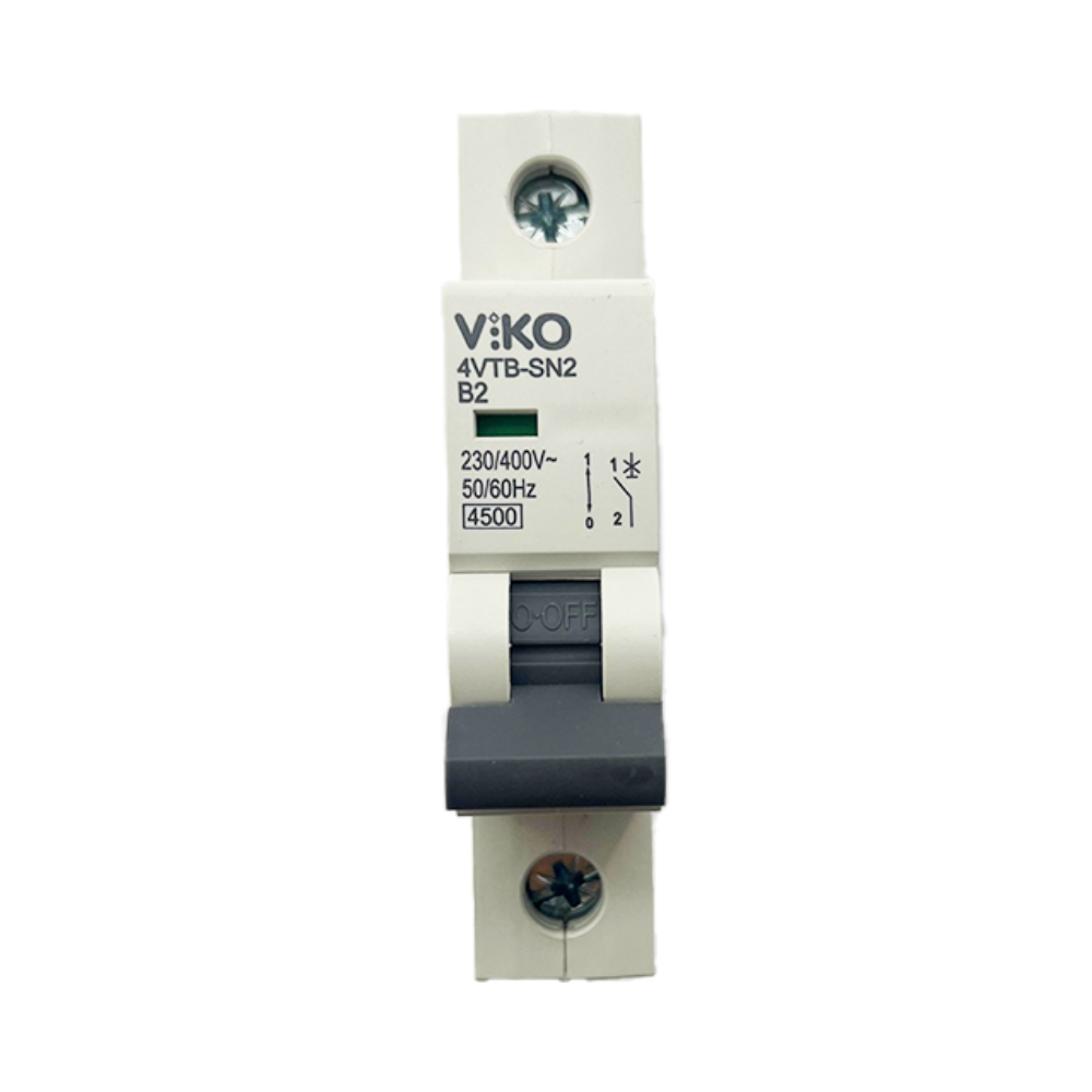  Viko B Tipi 1x2a 4,5ka Otomatik Sigorta 4vtb-1b02