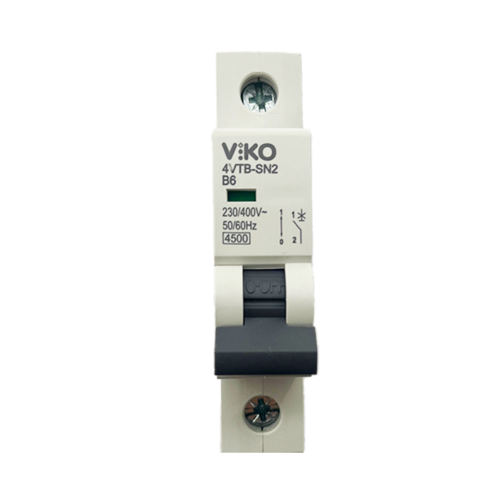  Viko B Tipi 1x6a 4,5ka Otomatik Sigorta 4vtb-1b06