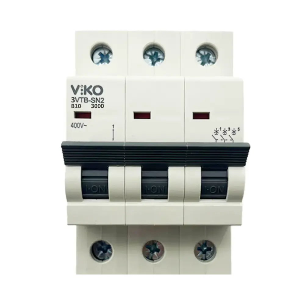  Viko B Tipi 3x10a 4,5ka Otomatik Sigorta 4vtb-3b10