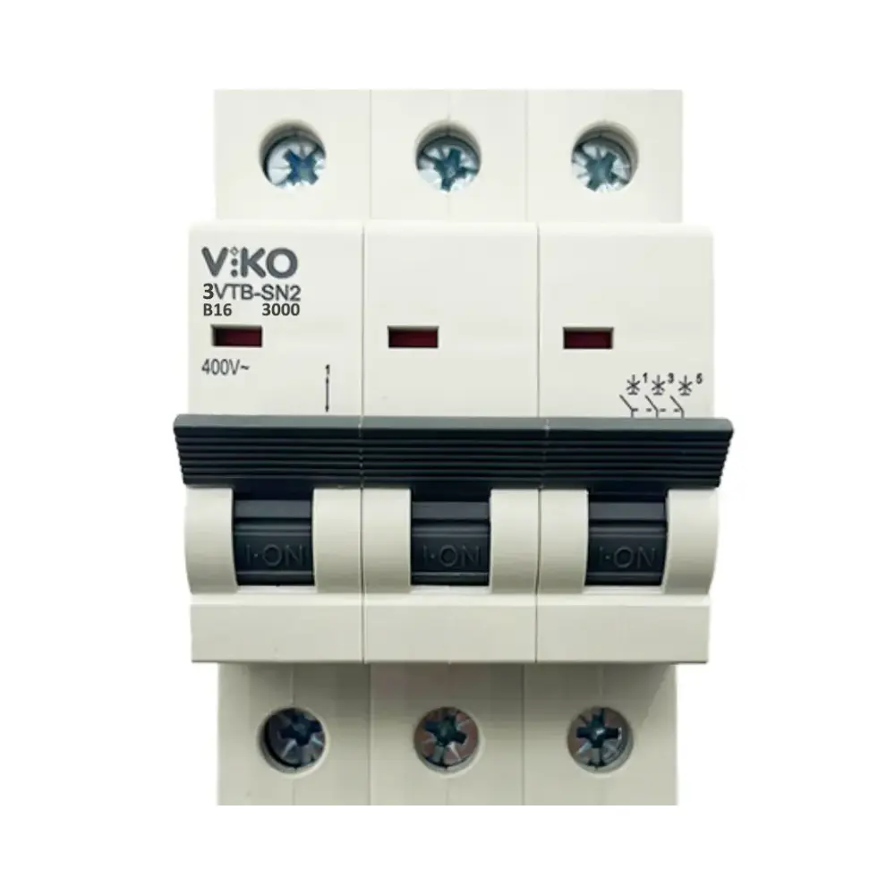  Viko B Tipi 3x16a 4,5ka Otomatik Sigorta 4vtb-3b16