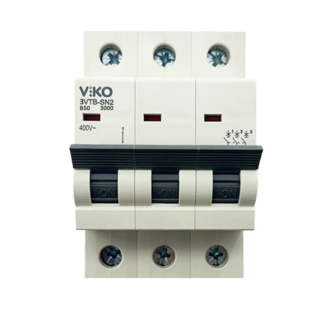  Viko B Tipi 3x50a 4,5ka Otomatik Sigorta 4vtb-3b50