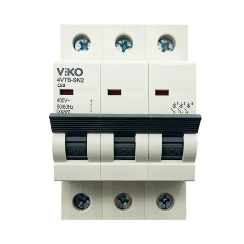  Viko C Tipi 3x80a 6ka Otomatik Sigorta 6vtb-3c80
