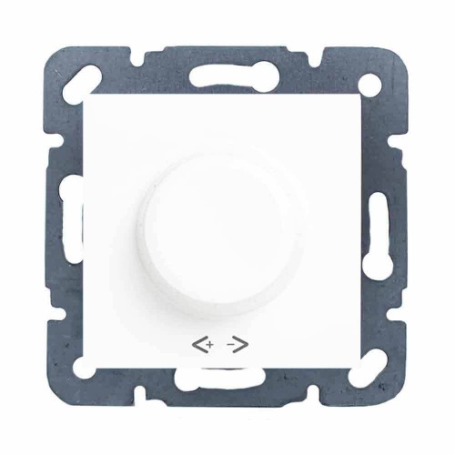 Viko Karre/Meridian Dimmer 600W Mekanizma Beyaz (Çerçeve Hariç)