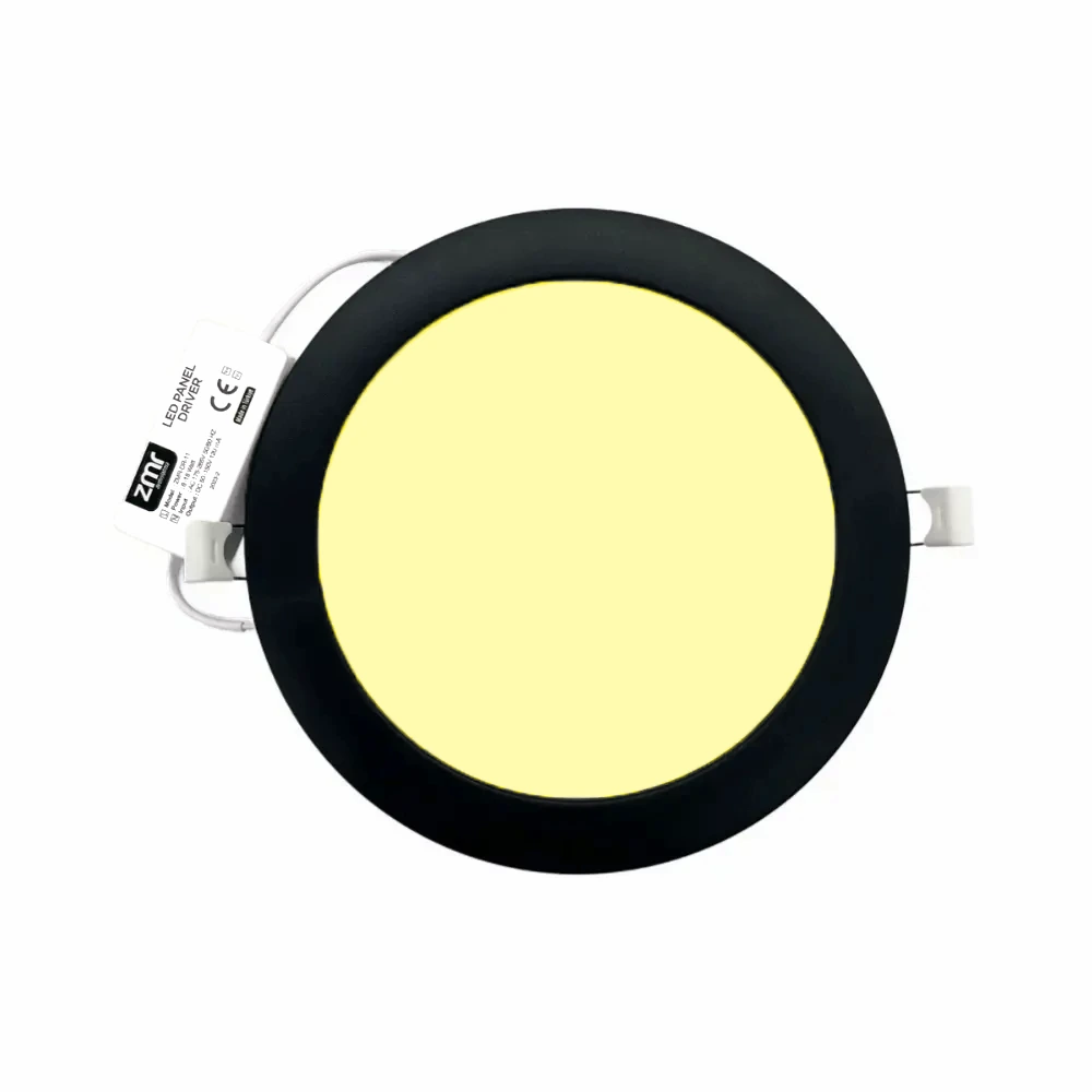  Zmr 15w Siyah Kasa Sıvaaltı Panel Led Armatür  3000k (günışığı)